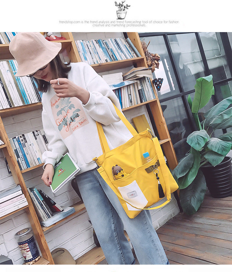 FEMALE SHOULDER BAG CANVAS BAG