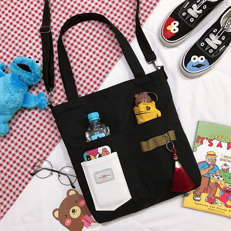 FEMALE SHOULDER BAG CANVAS BAG