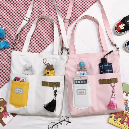 FEMALE SHOULDER BAG CANVAS BAG