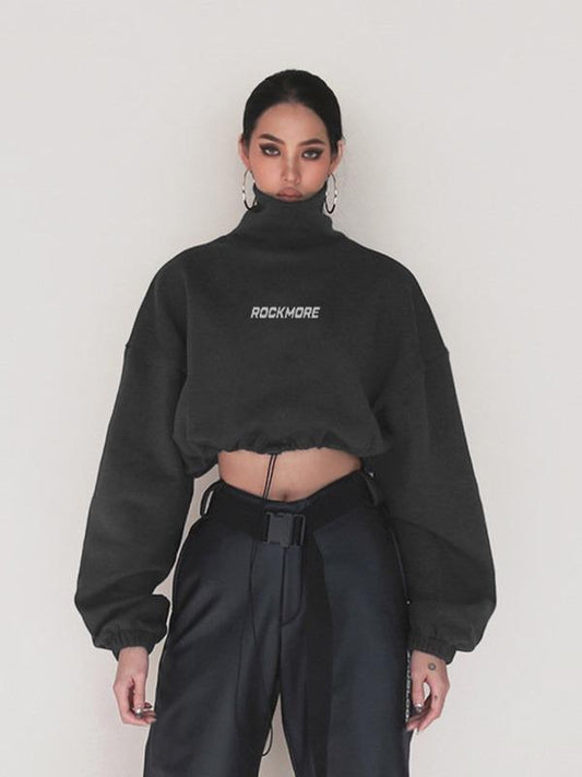 Sports Crop Hoodies&Sweatshirts Tops ACTIVE WEAR