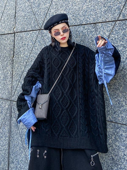 COOL ASYMMETRIC HIGH-WAIST A-LINE SKIRT - Zebrant