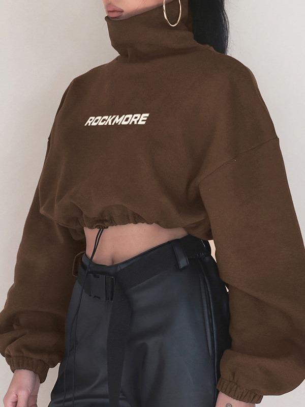 Sports Crop Hoodies&Sweatshirts Tops ACTIVE WEAR