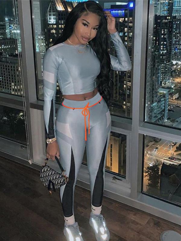 Letters Floral Breathable Sports Yoga&Gym Suits ACTIVE WEAR