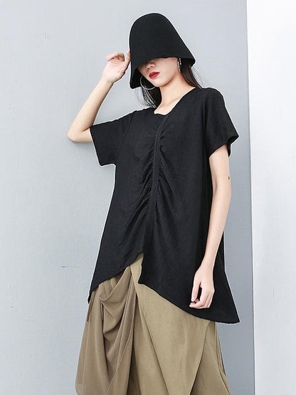 Elegant Ruffled T-shirts