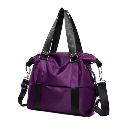 Large Capacity Handbag Tote Light Weight Oxford Shoulder Bag