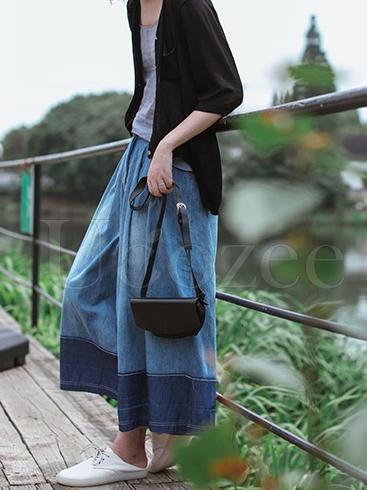 Loose Split-joint Wide Leg Pants