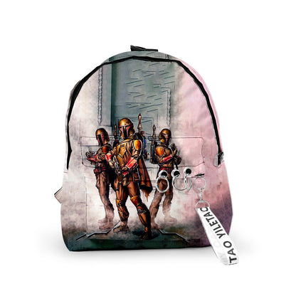 Mandalarian Wars backpack double shoulder bag