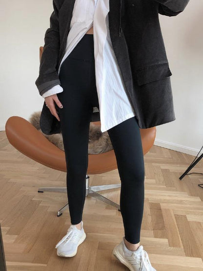 Elastic Solid Empire Sports Yoga Pants