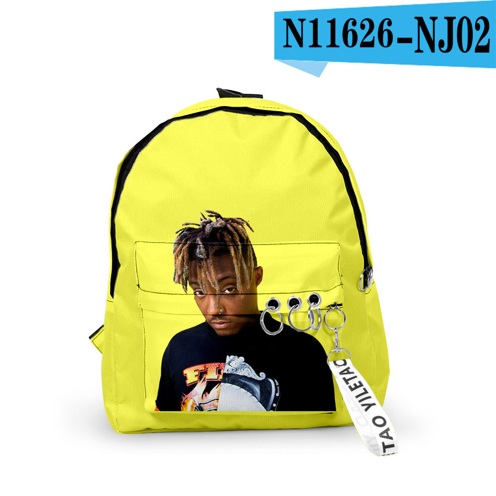 Rapper juice wrld leisure backpack backpack Backpack