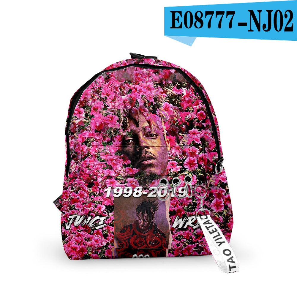 Rapper juice wrld leisure backpack backpack Backpack