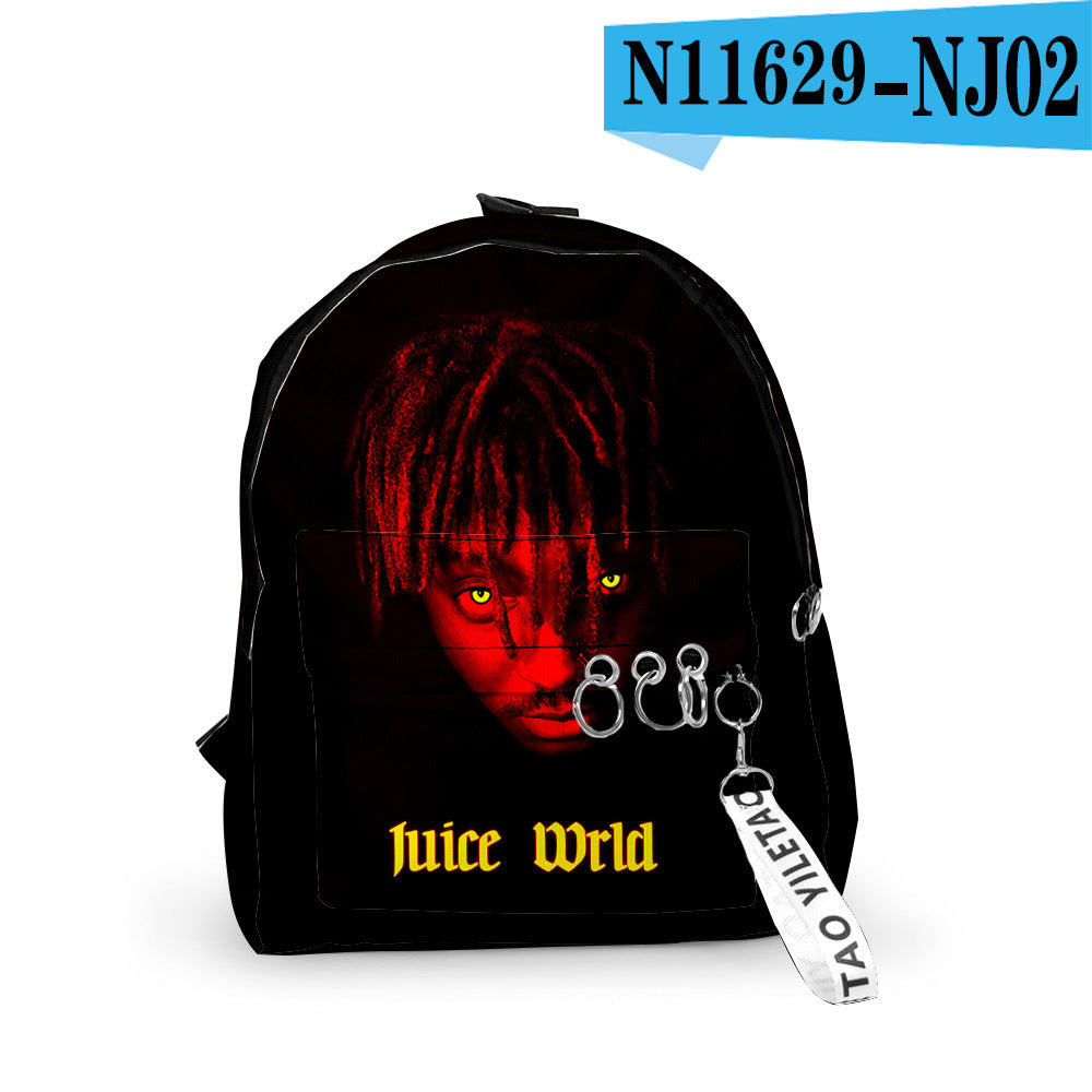Rapper juice wrld leisure backpack backpack Backpack