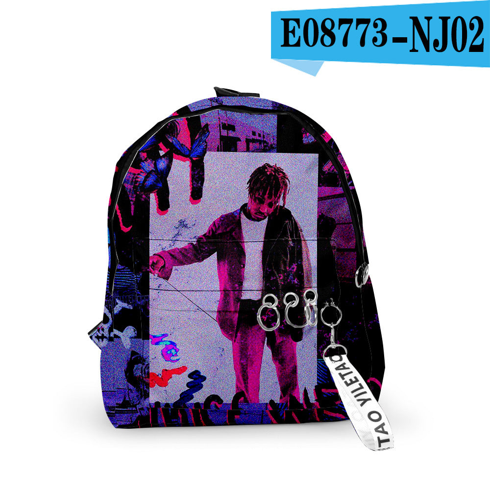 Rapper juice wrld leisure backpack backpack Backpack