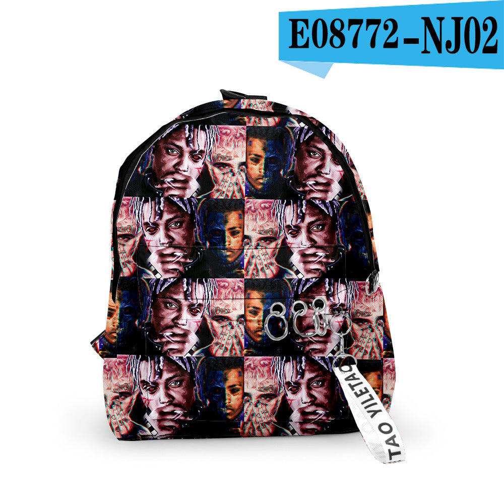 Rapper juice wrld leisure backpack backpack Backpack