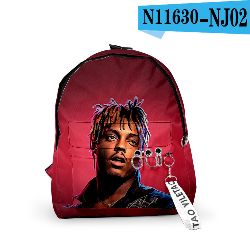 Rapper juice wrld leisure backpack backpack Backpack