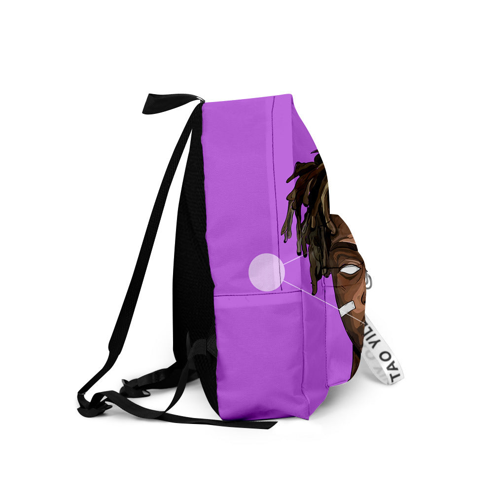 Rapper juice wrld leisure backpack backpack Backpack