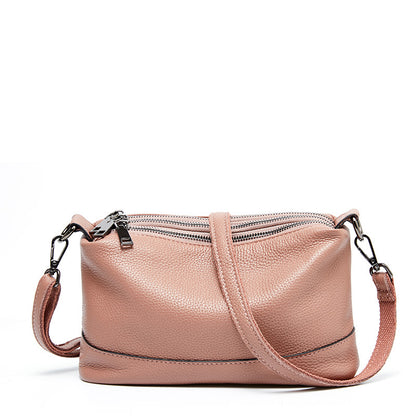 Women's Baotou layer leather bag women's bill of lading shoulder slant bag backpack
