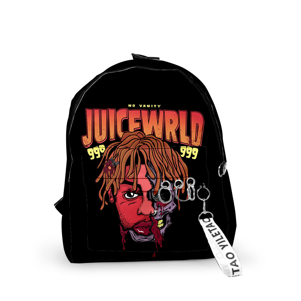 Rapper juice wrld leisure backpack backpack Backpack