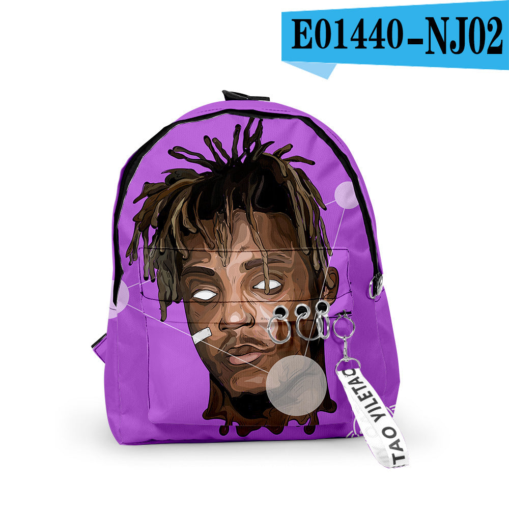 Rapper juice wrld leisure backpack backpack Backpack