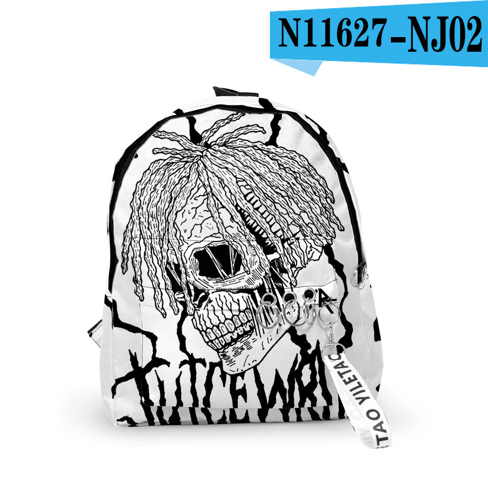 Rapper juice wrld leisure backpack backpack Backpack