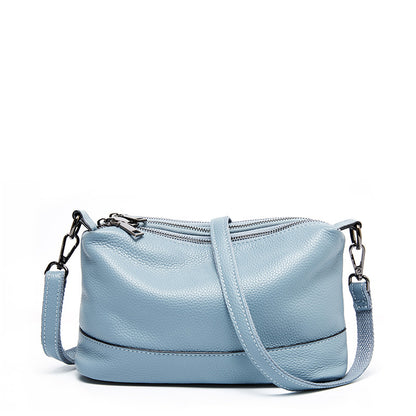 Women's Baotou layer leather bag women's bill of lading shoulder slant bag backpack