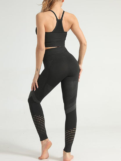 4 Colors Gym Sport Hoodie And Leggings Suit ACTIVE WEAR - Zebrant