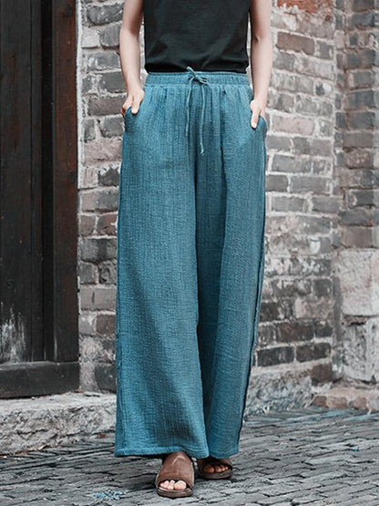 Casual Linen Yoga Pants