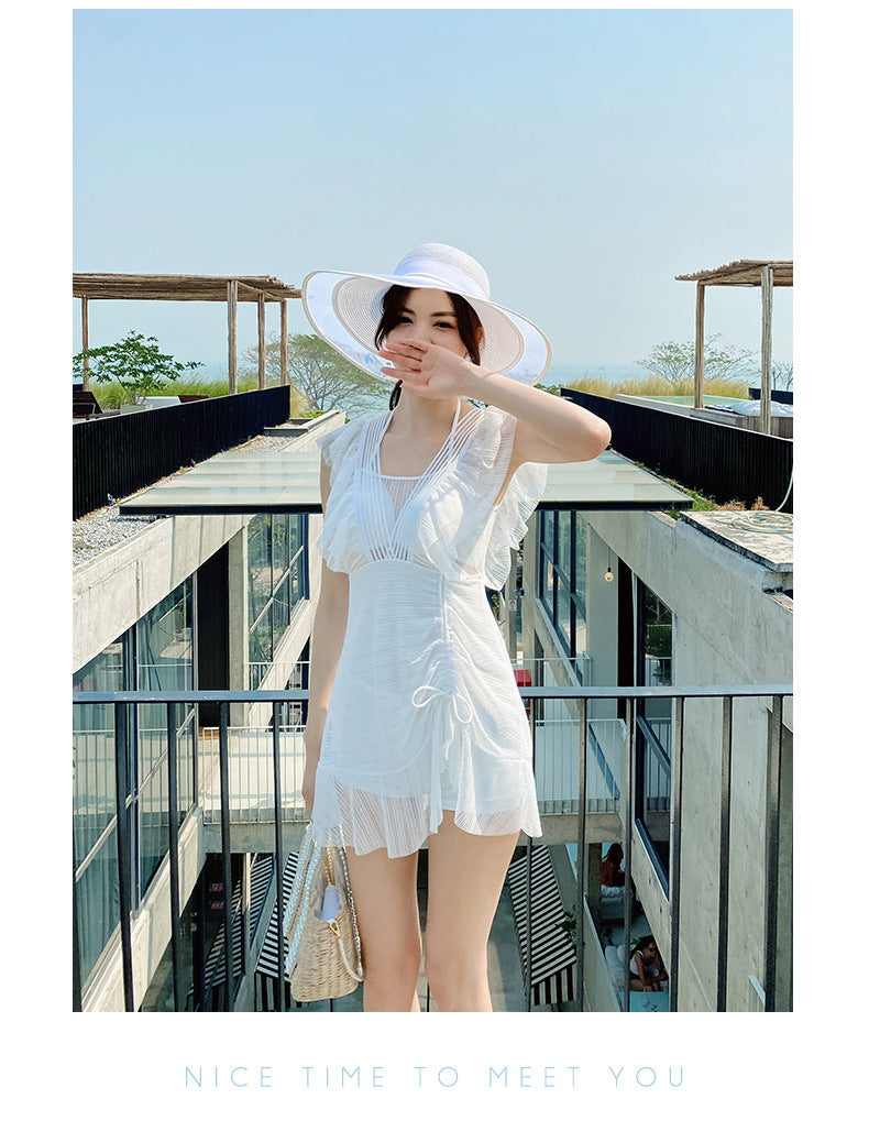 SEXY LACE COVER VEIL BEACH VACATION BIKINI SWIMSUIT