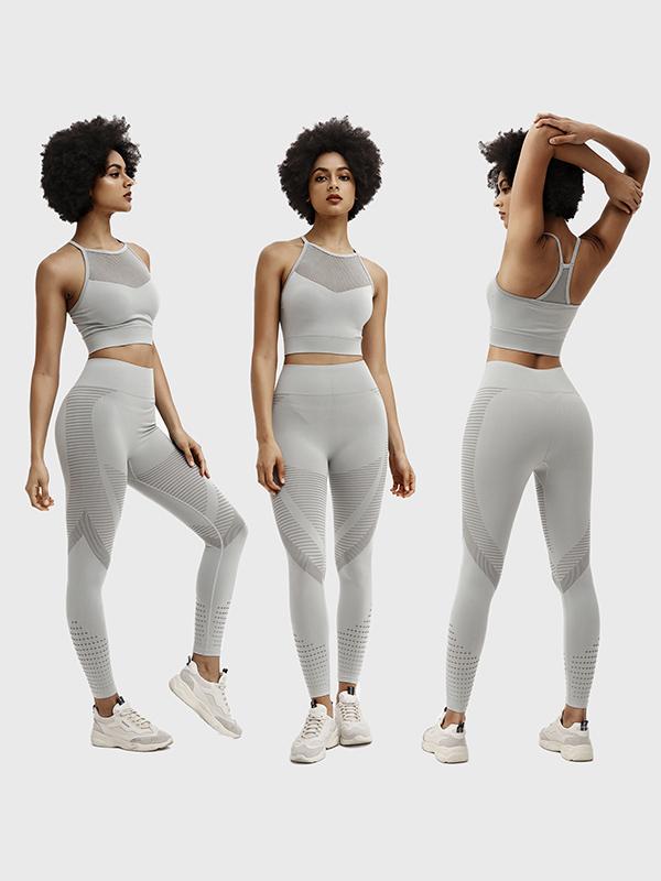 Sexy Hollow Breathable Yoga Leggings