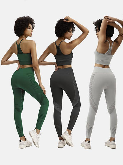 Sexy Hollow Breathable Yoga Leggings