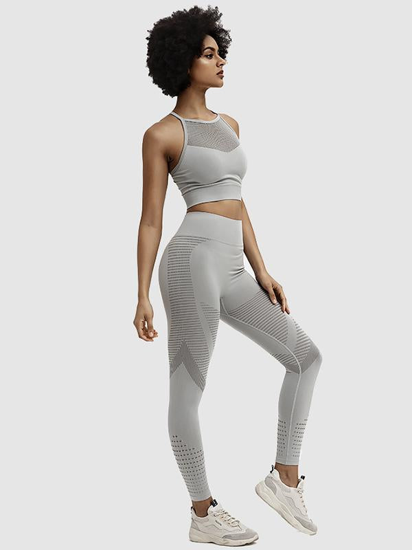 Sexy Hollow Breathable Yoga Leggings