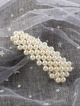 Faux Pearl Hair Clip