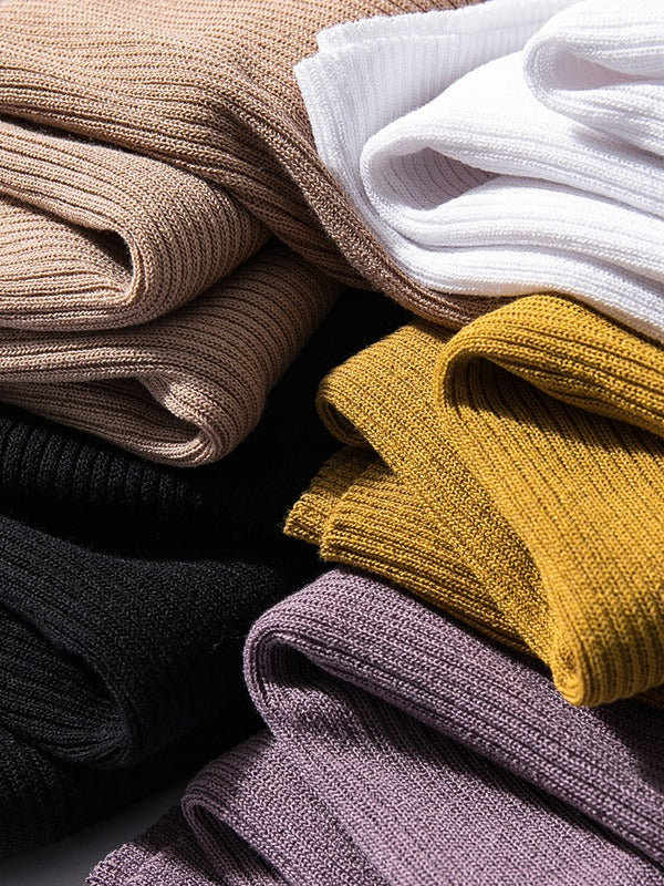 SOLID COLOR SLEEVELESS ROUND NECK T-SHIRT