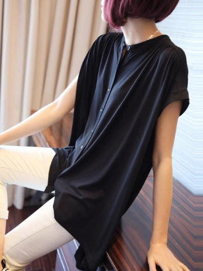 Casual Cropped Light Cool Shirts