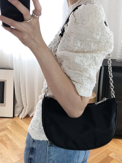 Loose Fashion Puff Sleeve Ruffled T-Shirts