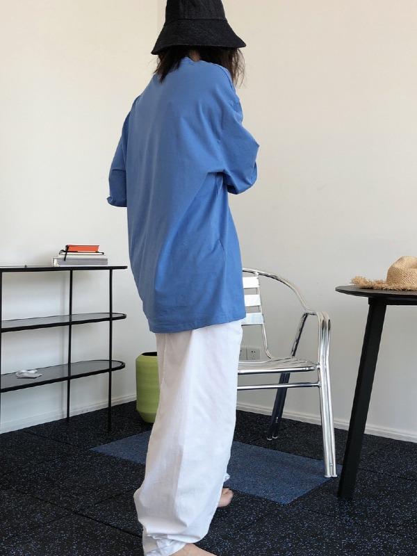 Loose Simple Solid Color T-Shirts