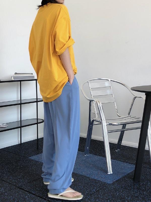 Loose Simple Solid Color T-Shirts