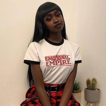 Short-sleeved short-sleeved T-shirt with loose letter print ACTIVEWEAR