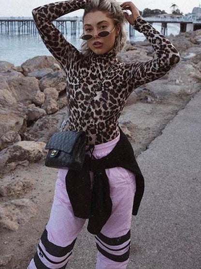 Leopard Sexy Bohemia Jumpsuits