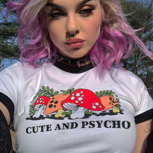 Short-sleeved temperament wild top ACTIVEWEAR