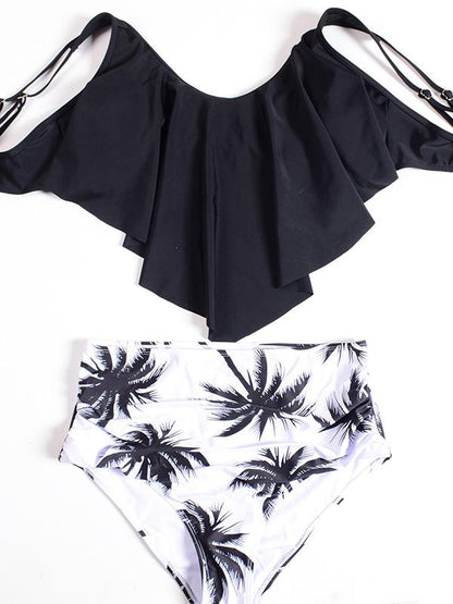Sexy Printed Empire Tankini