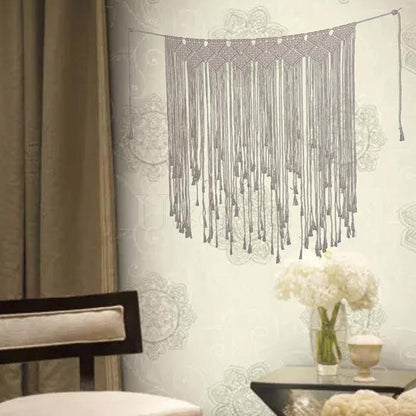 Tasseled Crochet Decoration