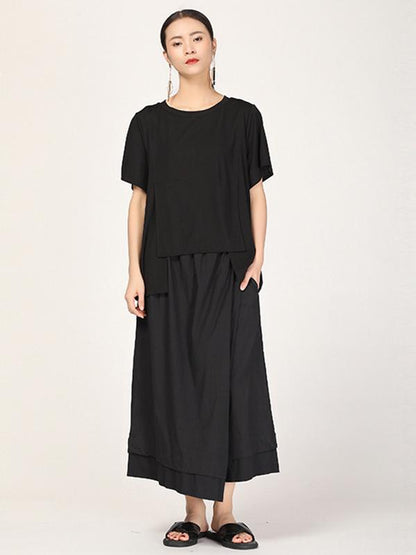 Casual Cropped Culotte