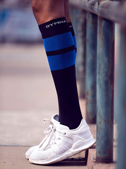 Striped Sports Knee High Socks
