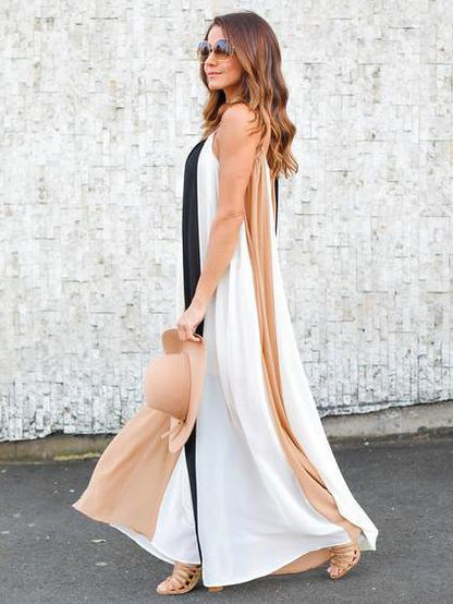 Strapless Long Beach Dress