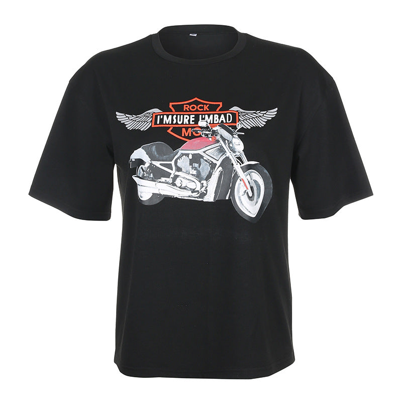 Loose slim multicolor printed skirt top ACTIVEWEAR