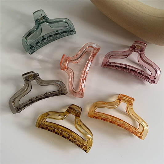 Jelly transparent Hair Clips