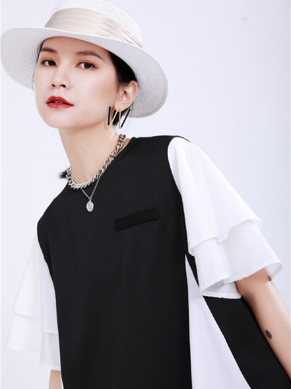 FASHION ORIGINAL SPLIT-JOINT GRACEFUL MINI DRESS