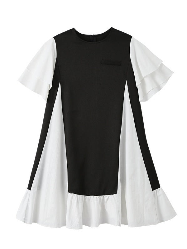 FASHION ORIGINAL SPLIT-JOINT GRACEFUL MINI DRESS