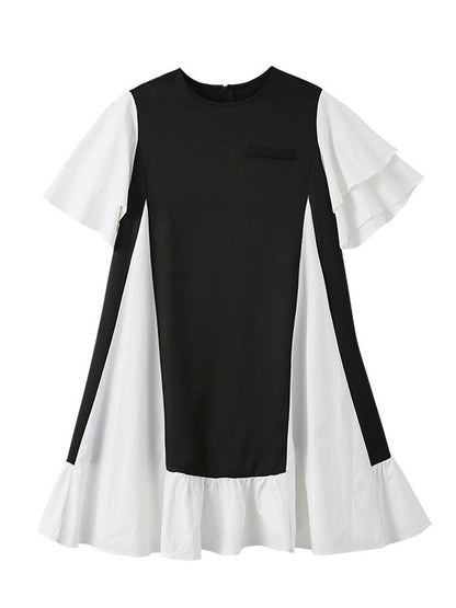 FASHION ORIGINAL SPLIT-JOINT GRACEFUL MINI DRESS