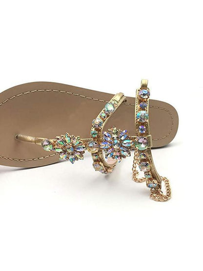 Pretty Women Low-heel Sandals Shoes